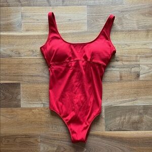 Fabletics Cheeky One Piece Swimsuit with Padded Bra